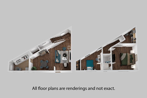 all floor plans are redesigned and not exact